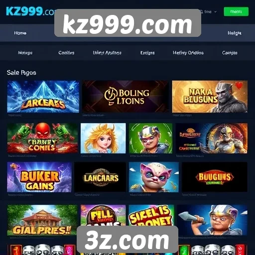 Análise dos jogos disponíveis no kz999.com